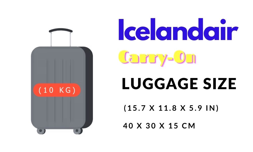 Icelandair Carry On size