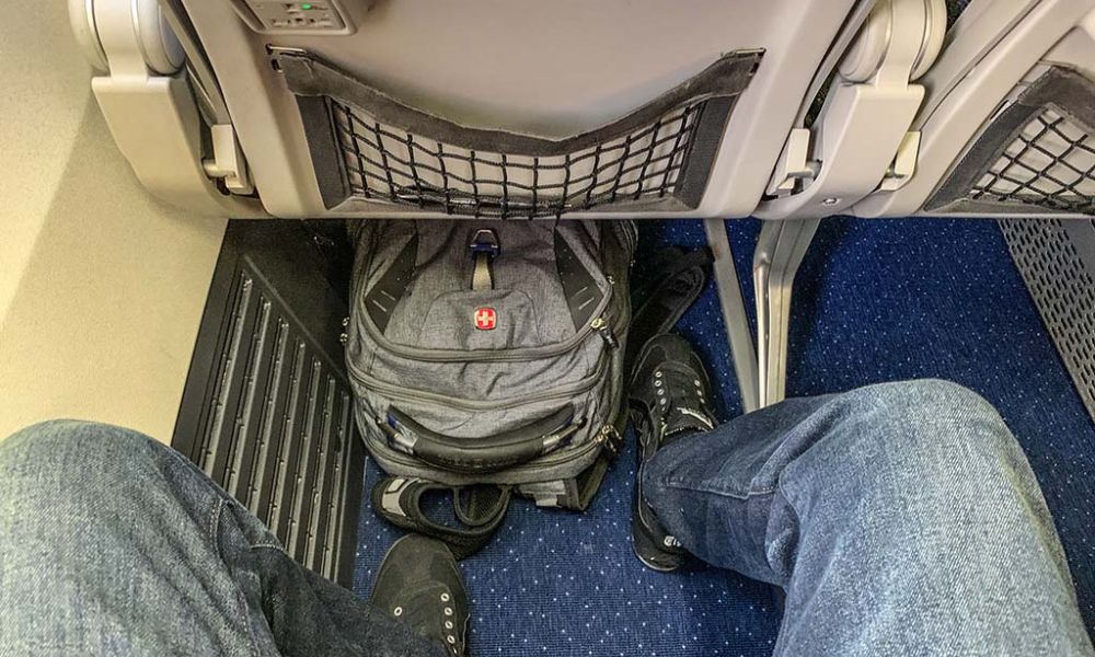 Cabin Bag Allowance on Passenger Seat 