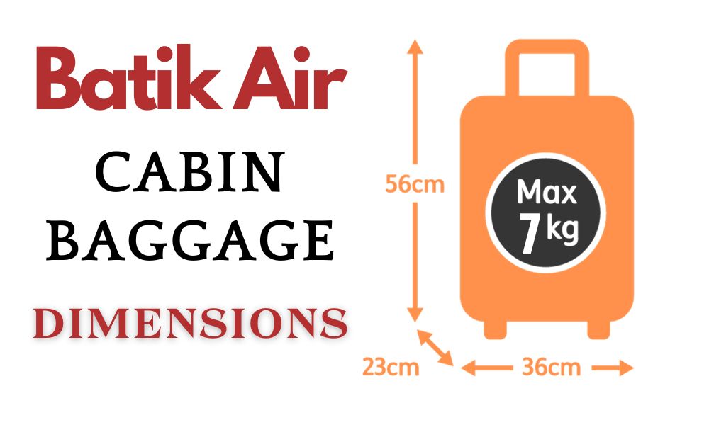 Batik Air Cabin Baggage SIZE