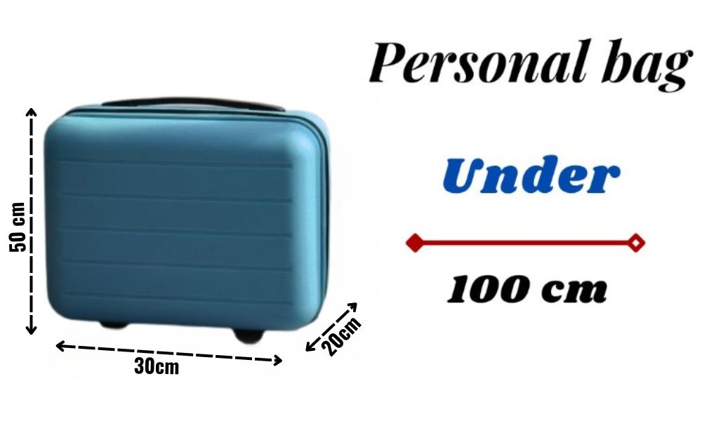 Carry One Personal Item On Air Premia Flight