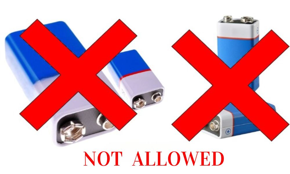 Restrictions for Lithium Batteries