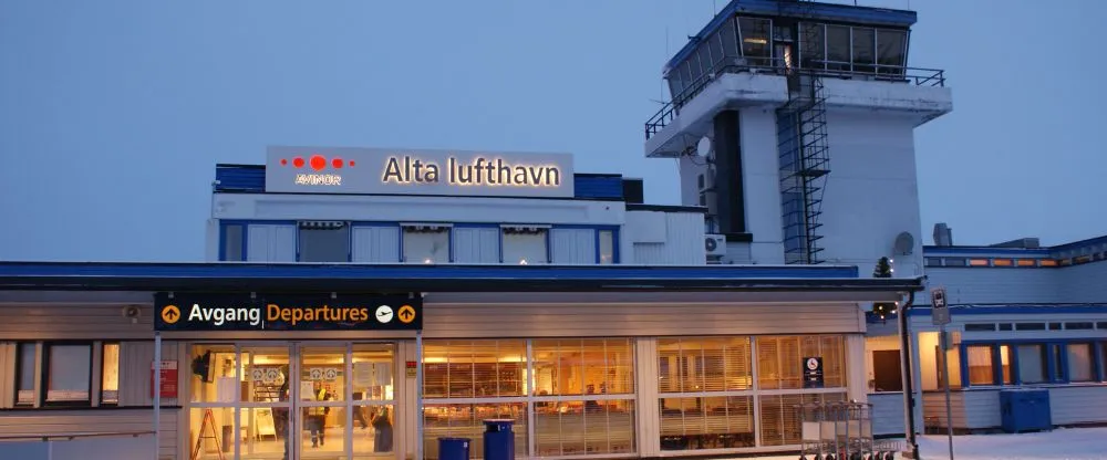 Widerøe Airlines ALF Terminal – Alta Airport