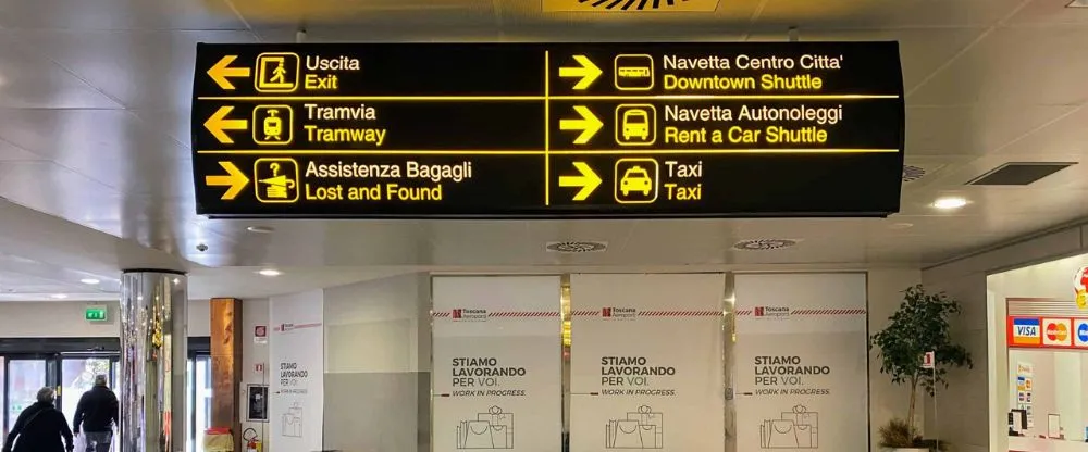 KLM Airlines FLR Terminal – Florence Airport